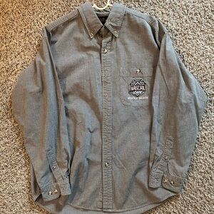 Vintage Nascar embroidered Myrtle beach button up!